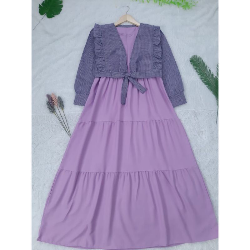 ALTARIK SET 2IN1 OUTER SQUARE // GAMIS SET ROMPI KOTAK // KAIRA SET OUTER / RUBIYA SET / MIRANTI SET