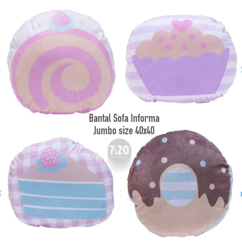 Bantal sofa informa, cushion, bantal cake Jumbo