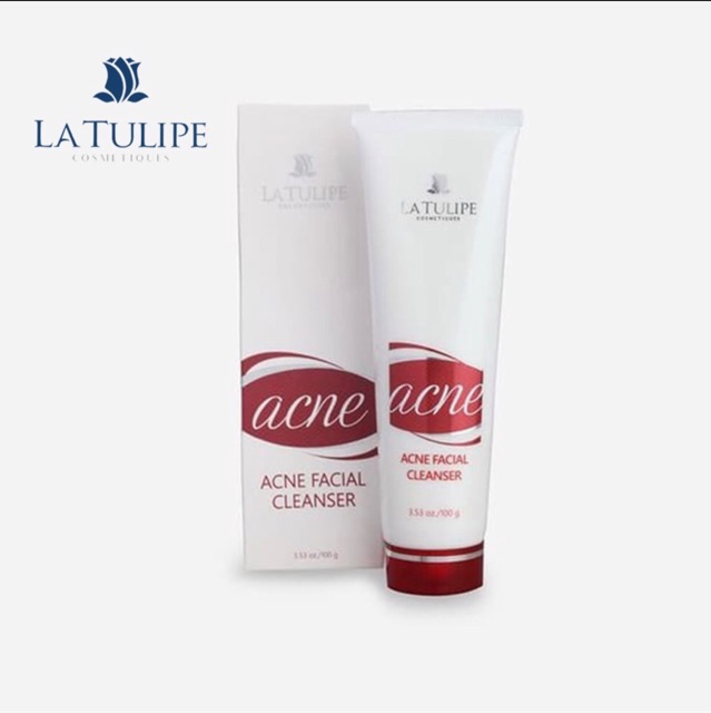 La Tulipe acne facial cleanser