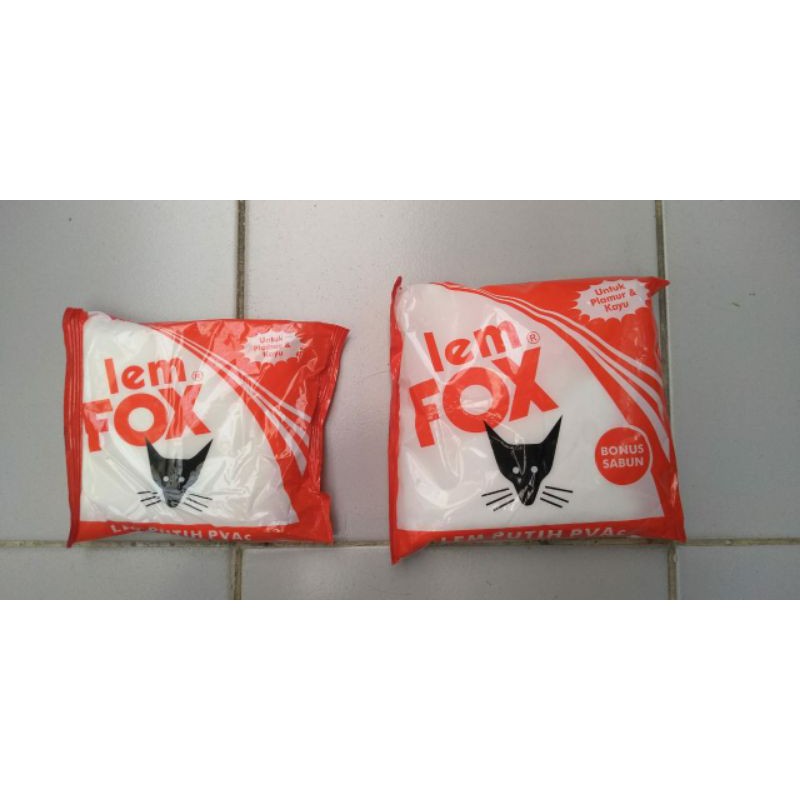 

Lem Fox Putih/Lem Kayu/Plamur/Lem untuk wallpaper