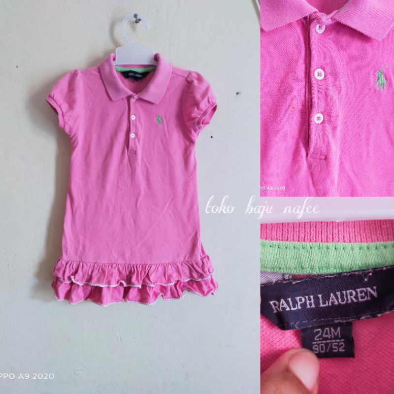 THRIFT ANAK Dress Polo Ralph Lauren ORIGINAL