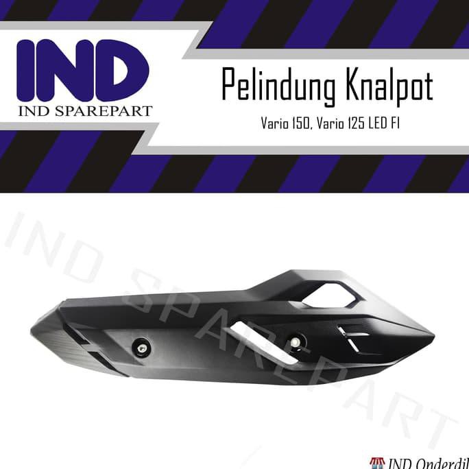 Cover Tutup Pelindung Knalpot-Kenalpot Vario 150/Vario 125 Led Fi Ori
