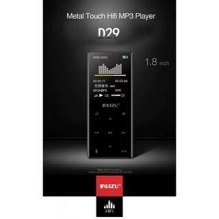 Jual Ruizu D29 HiFi DAP MP3 Player- Bluetooth - 8GB - Radio FM - Voice ...