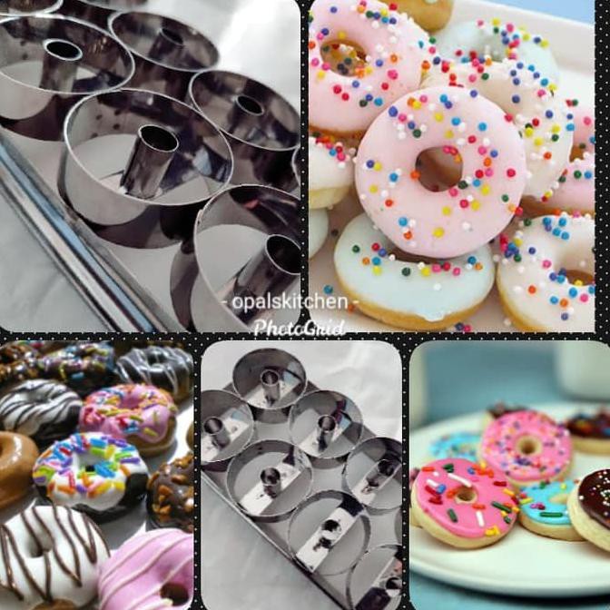 Cetakan Donat Cookies / Cetakan Donat Mini / Cutter Donat Mini