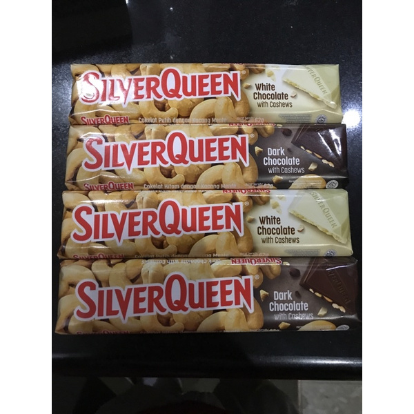 

SILVERQUEEN DARK, SILVERQUEEN WHITE 52 gram
