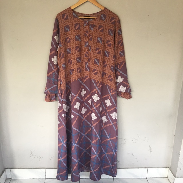 *SOLD KILAT* Dress motif RIA MIRANDA look a like (PL muluss)