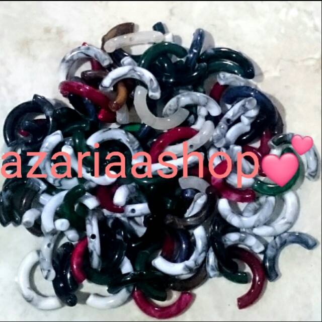 Manik marmer bahan bros