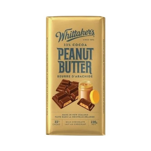 

whittakers peanut butter 220gr | permen | coklat | susu