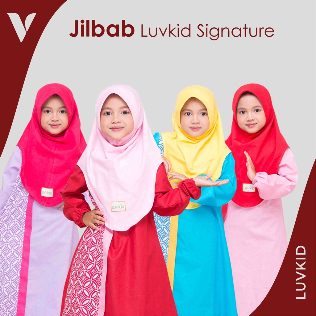 JILBAB LUVKID | Jilbab Anak | Jilbab | Hijab Anak | Hijab