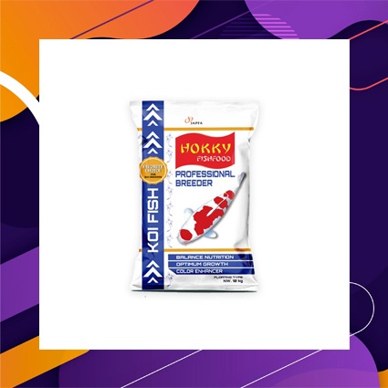 Hokky Profesional Breeder 10Kg Pakan / Makanan / Pelet Koi 10 Kg