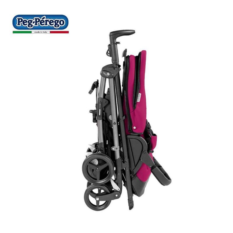 Peg Perego SI Switch Classico Pois Brown &amp; Tulip / Stroller / Kereta Dorong Bayi