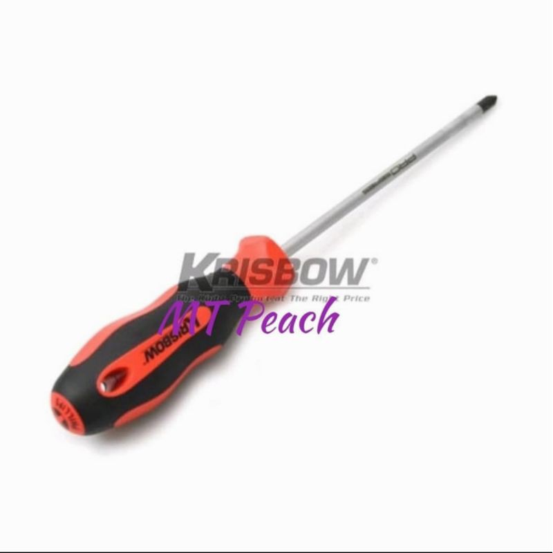 Jual Krisbow Obeng Screwdriver Plus X Mm Shopee Indonesia