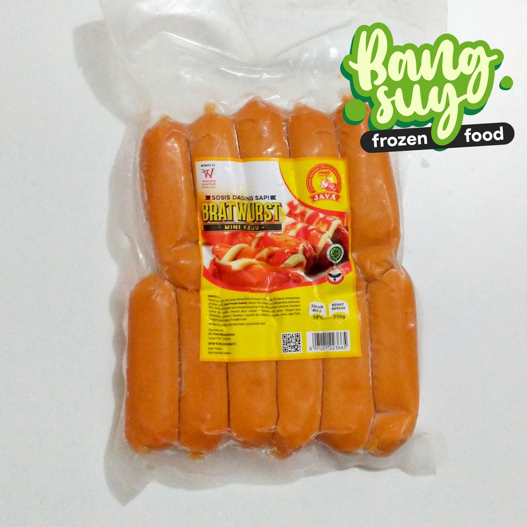 

Java Sosis Sapi Bratwurst 500gr