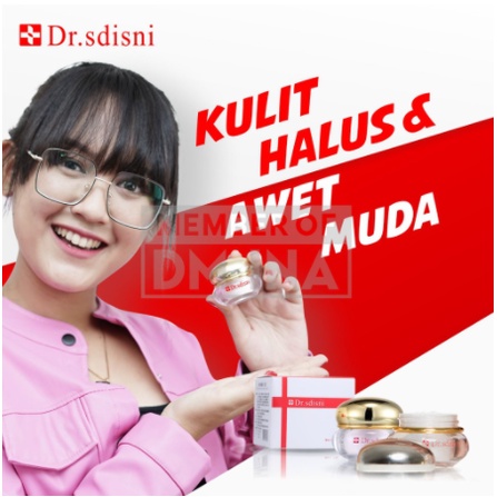 PAKET CREAM WAJAH ORIGINAL BPOM HALAL DR.SDISNI (Day & Night)