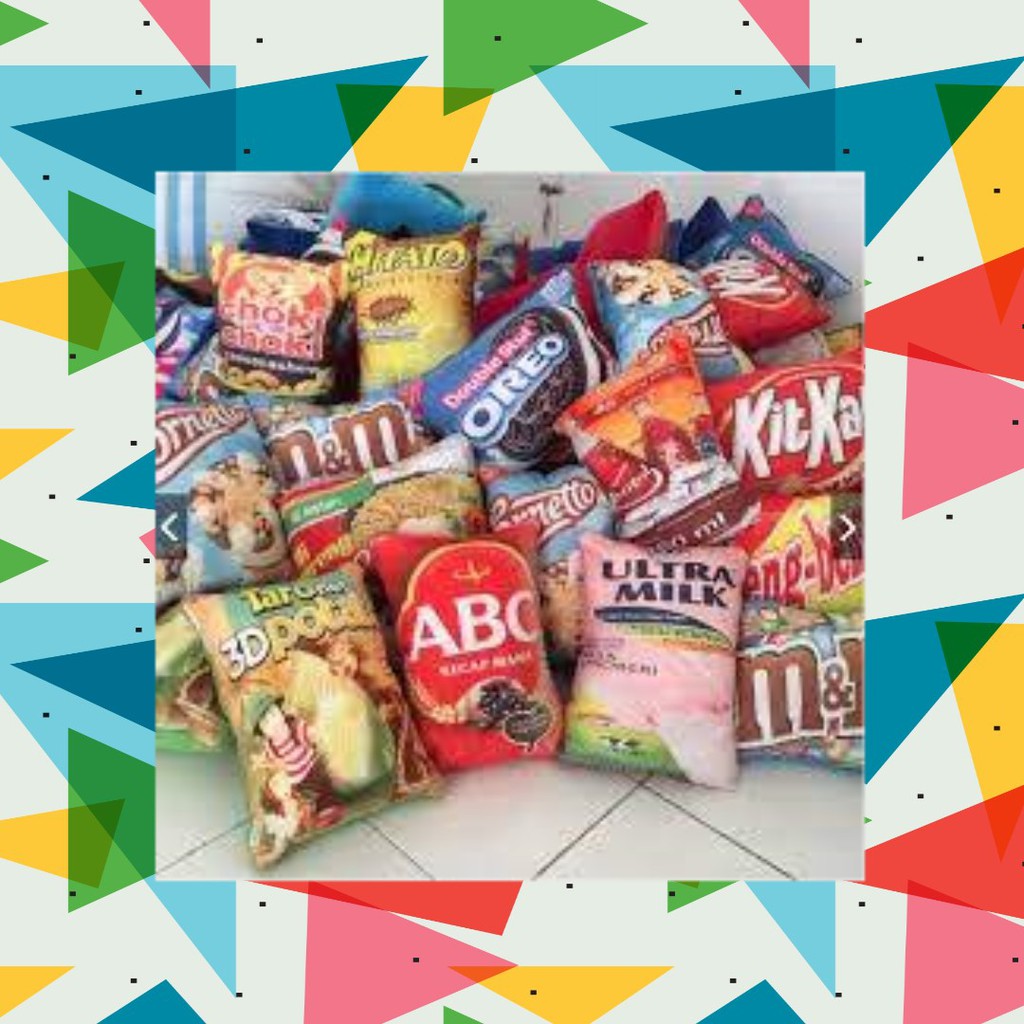 [ARNADINEOFFICIAL] BANTAL SNACK - BANTAL PRINT KARAKTER - BANTAL KARAKTER