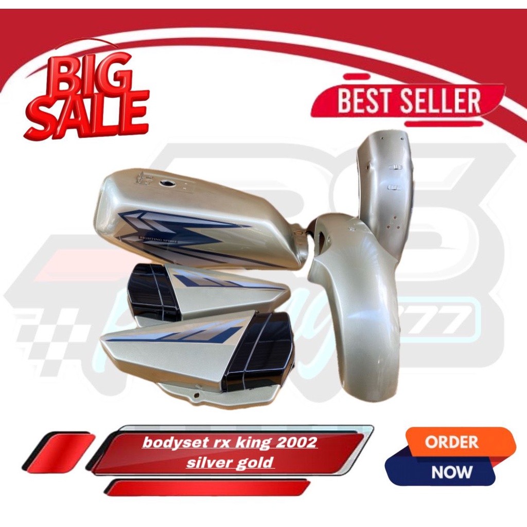 Body set rx king 2002 silver gold