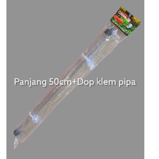 Airstone Pipa Gelembung udara oksigen 50Cm Aquarium Aquascape