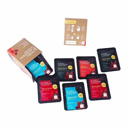 

Coffee Drip Bag All Variant Kubu Roastery - 15 Gram ( 7 pack/box )