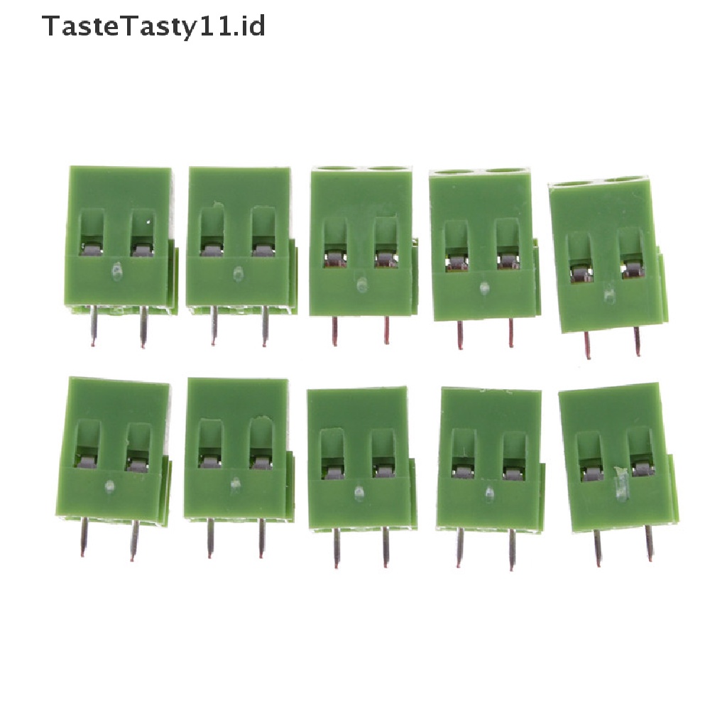 10pcs Sekrup Terminal Block PCB Konektor KF128-2P / KF128-3P 5mm KF128