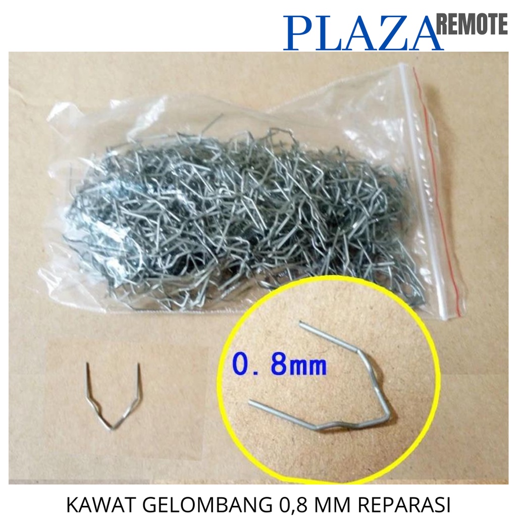 KAWAT BATANG LAS REPARASI MOBIL HOT STEPLES WELDING ROD PERBAIKAN BEMPER FENDER  0.8 MM