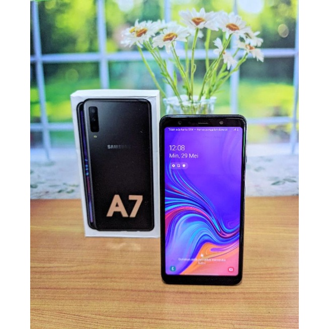 Samsung A7 2018 Dual Ram 6/128gb Ex Resmi Indonesia