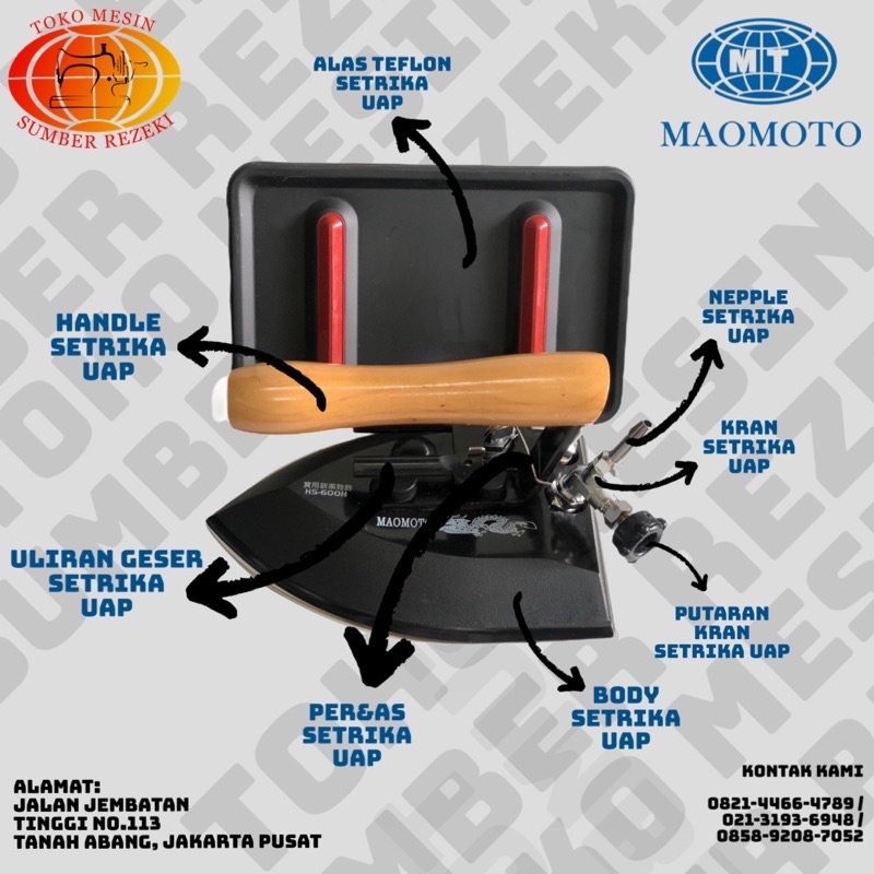 KepalaSetrikaUapMaomotoGeser