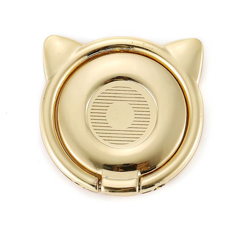 Baseus Ring Holder HP Universal Bentuk Kucing Lucu Bahan Metal