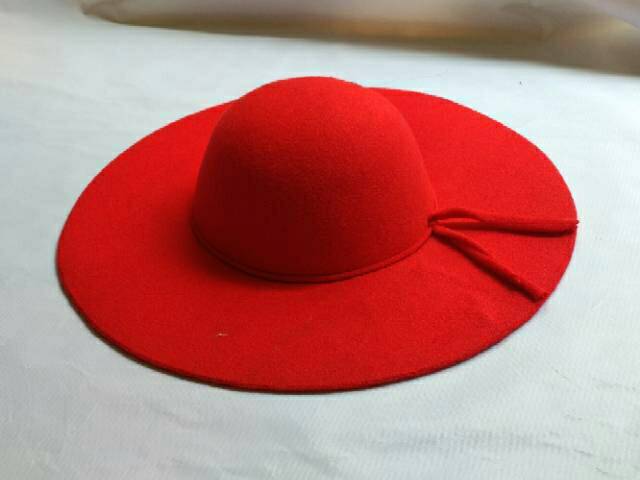 Topi pantai floppy hat topi cewek