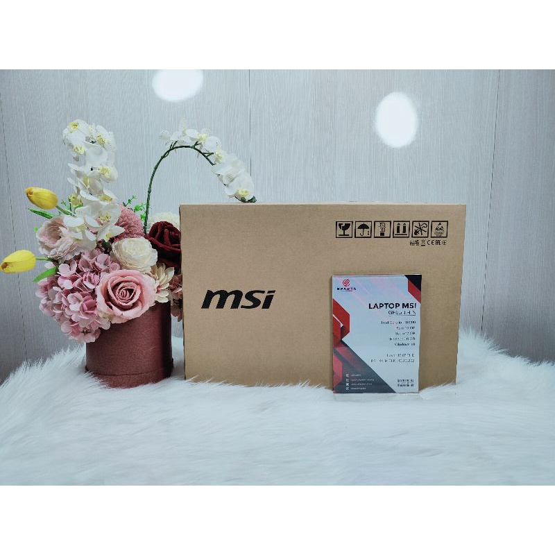 Laptop MSI GF65 THIN Core i5 Gen 10 Ram 16 GB SSD 512 GB RTX3060 6 GB Win 10 New