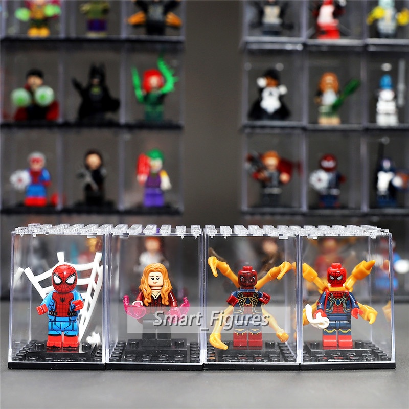 Kotak Display Minifigures Transparan Anti Debu Untuk Koleksi