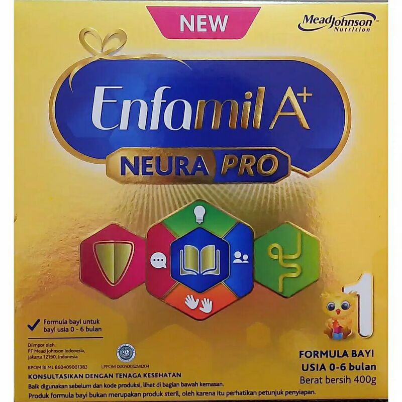 Jual Mead Johnson Enfamil A+ 1 400gr Kemasan Baru Shopee Indonesia
