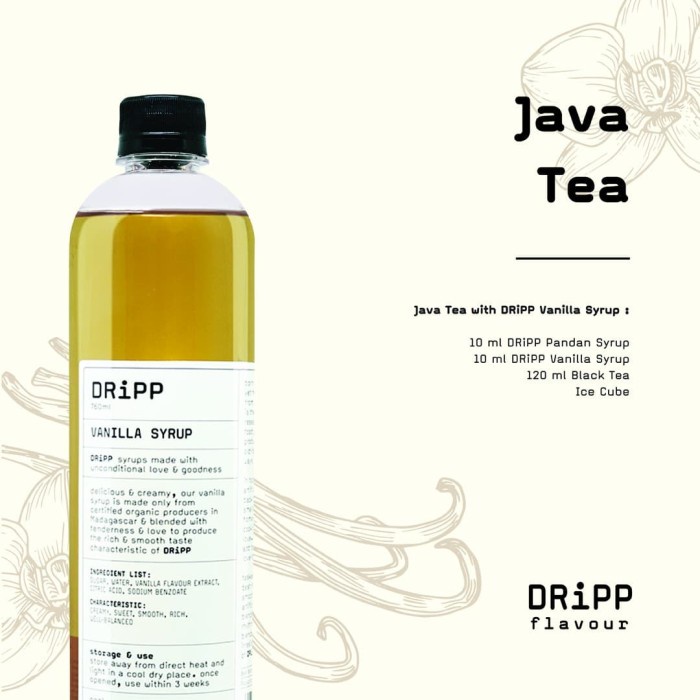 

Ge02G Dripp Vanilla Syrup ( Sirup Vanila ) Ds5G