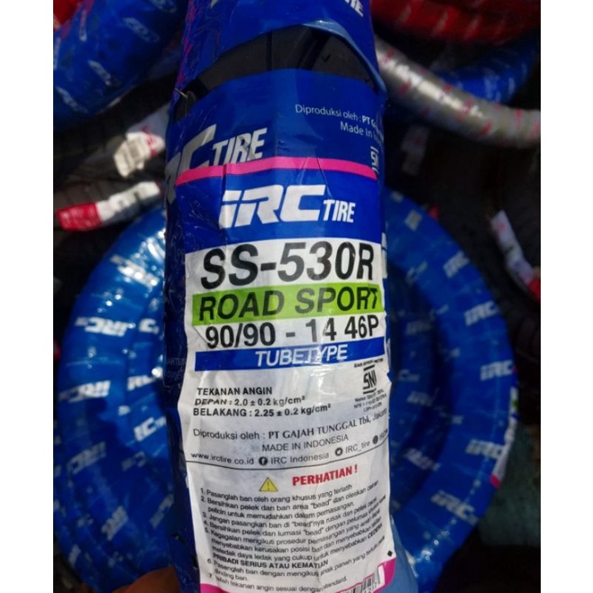 BAN LUAR MATIC IRC UK.90/90 . 14 FOR ALL MATIC YAMAHA/SUZUKI/HONDA