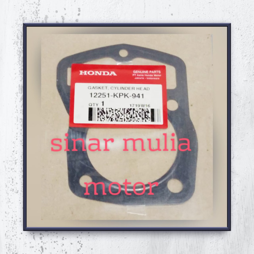 PAKING BLOK HEAD TIGER REVO