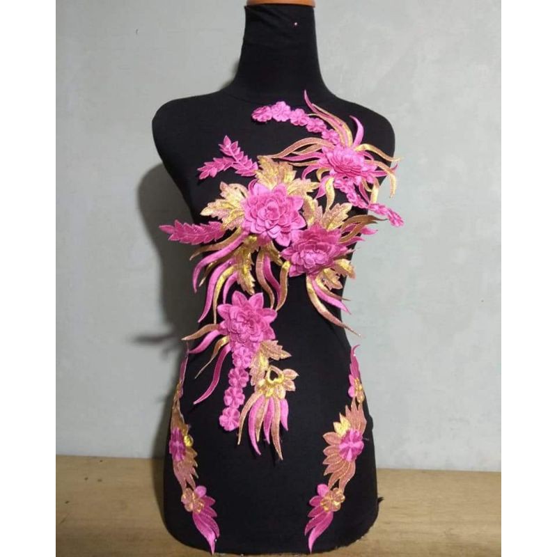 Renda bordir cendrawasih