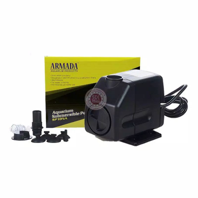 armada sp 105 a Power Head Pompa Air Celup Aquarium Kolam Hidroponik