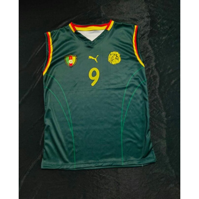 Jersey Bola Cameroon 2002