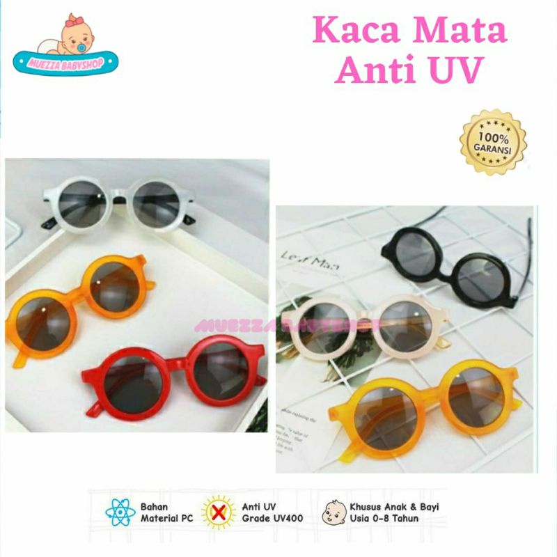 Kacamata Anak 1-8 tahun Hitam Anti UV-1