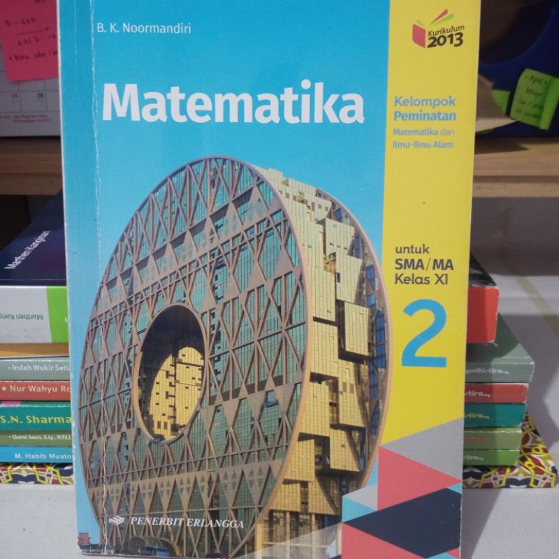 

Buku Matematika peminatan kelas 11 penerbit erlangga