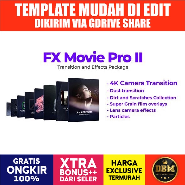 FX Movie Pro 2 Transition and Effects Package - Premiere Pro &amp; After Effect