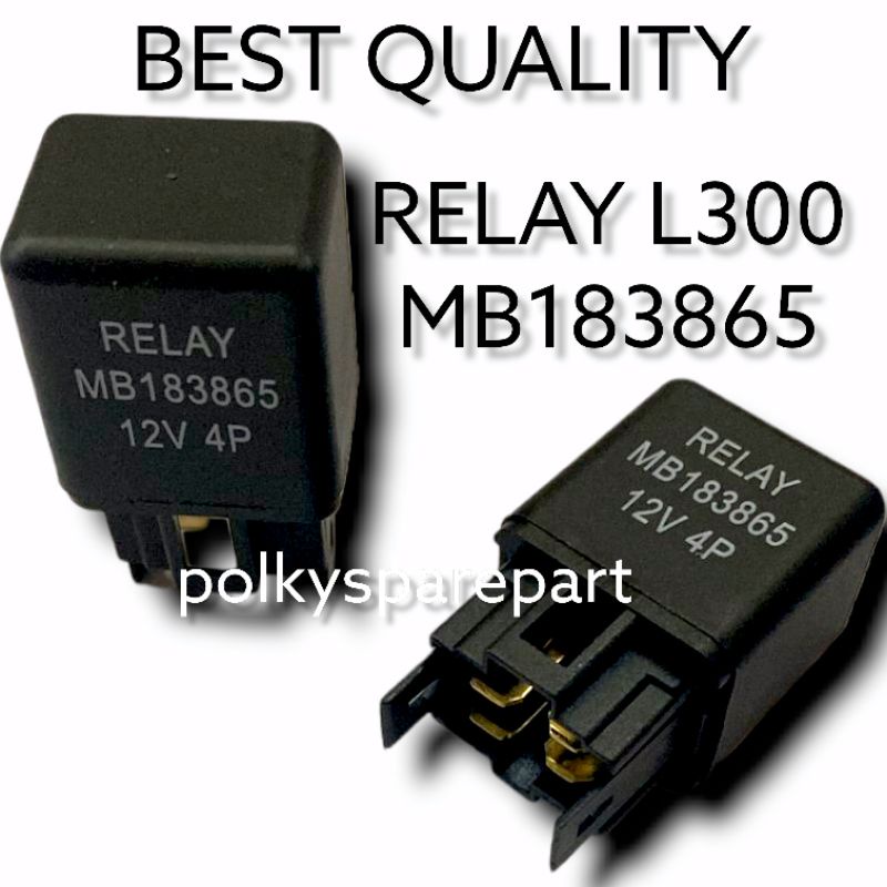 POLKYSPAREPART FLASHER RELAY MB183865 L300 12v P4