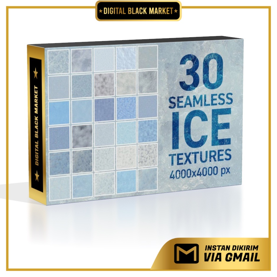 30 Seamless Ice Textures - JPEG Ultra HD