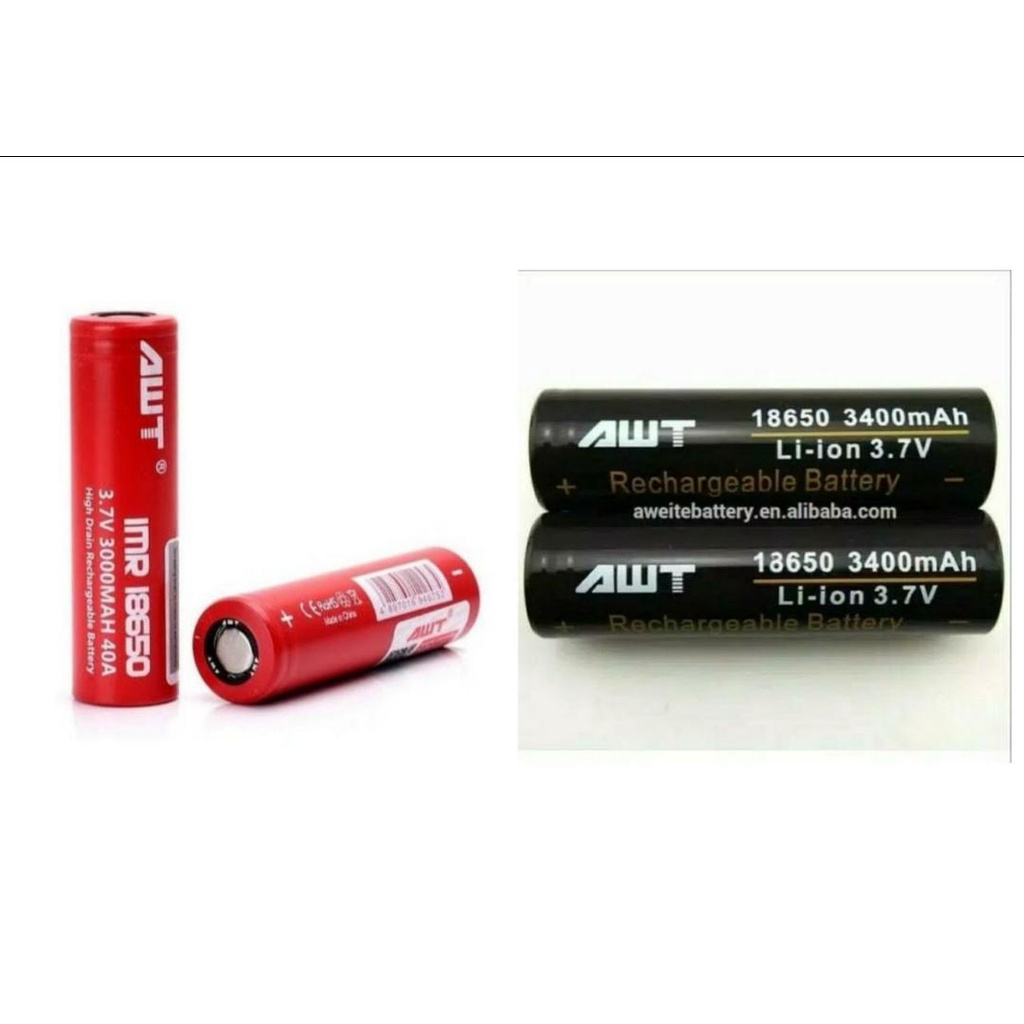 New elektronik kecil lainnya Batre Awt Merah - Batre Awt Hitam Non pack