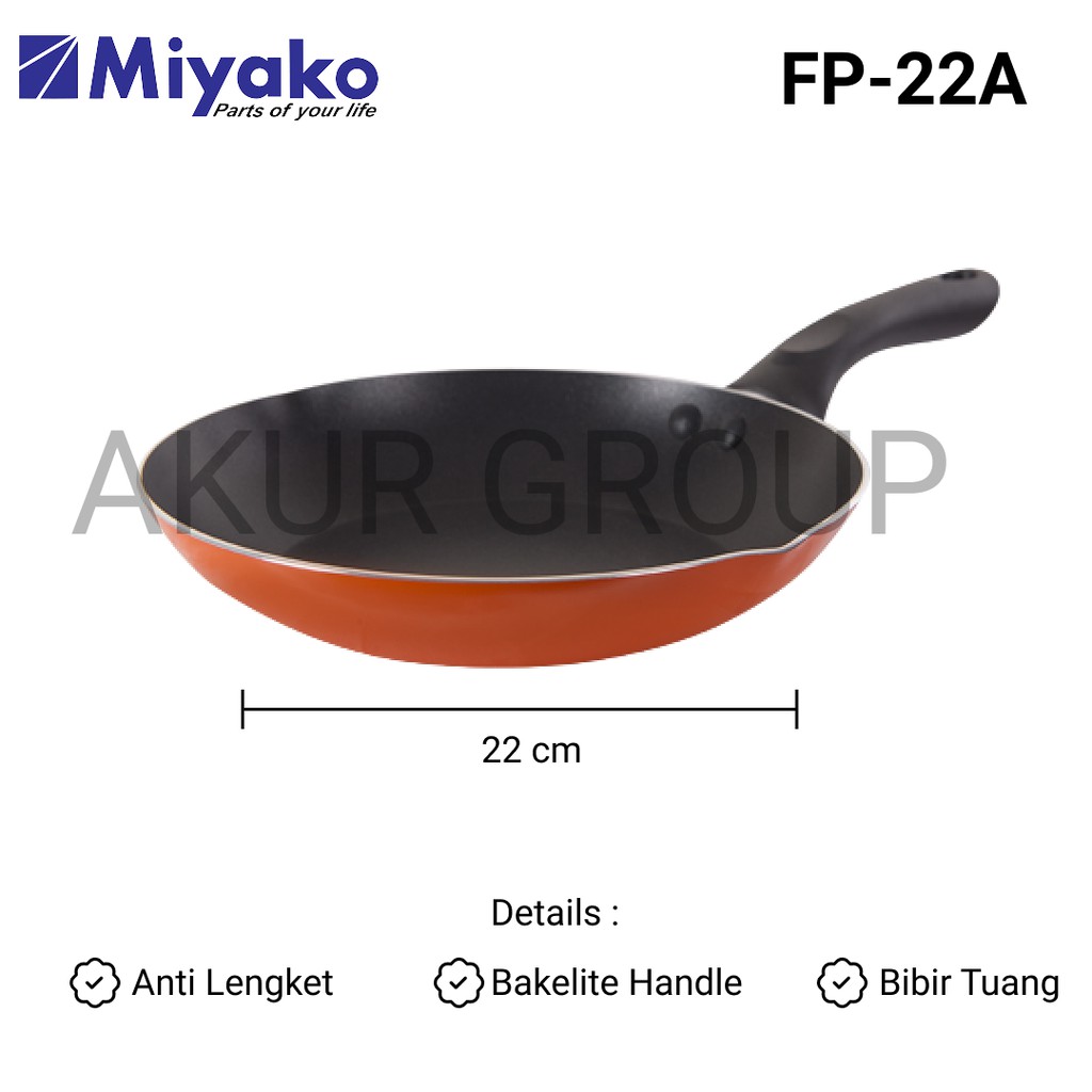 MIYAKO FRYPAN - PROMO BUNDLING FREE 1 BOWL MIYAKO MURAH BANGET / GARANSI RESMI