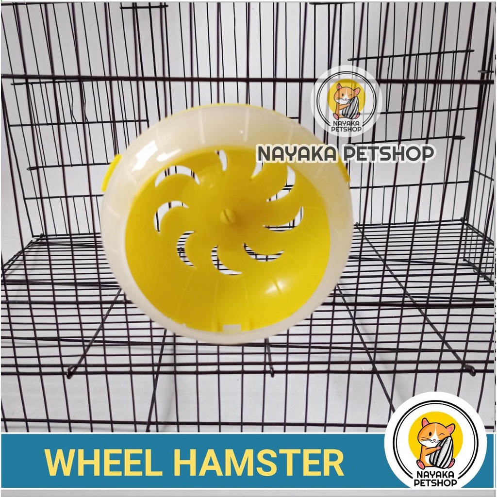 Kincir Hamster Gantung Mainan Roda Wheel Rolling