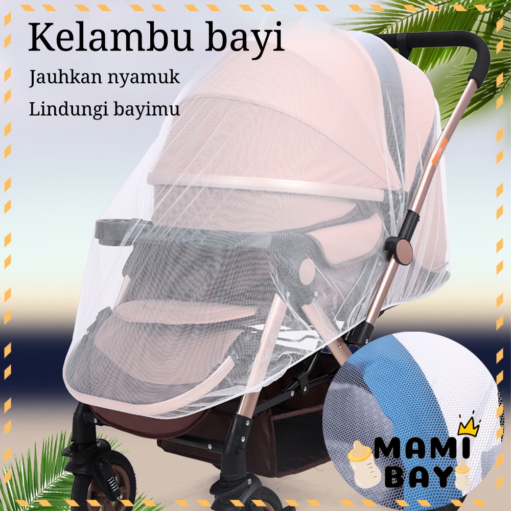 Mamibayi Sarung stroller cover bayi kelambu anti nyamuk