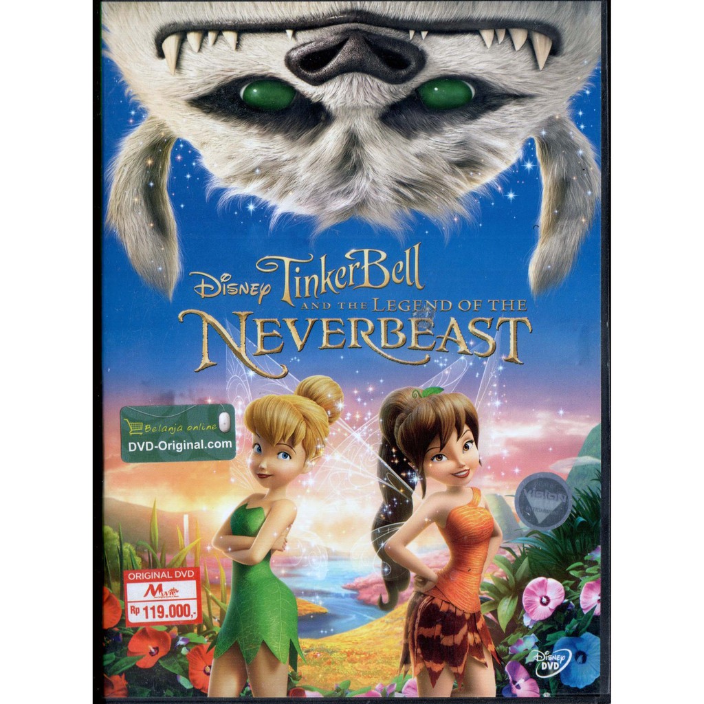 DVD TINKERBELL NEVERBEAST DISNEY