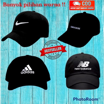 TOPI BASEBALL PRIA WANITA BORDIR NIKE ADIDAS PUMA NEW BALLANCE TERMURAH | FADHILAH SHOP BJB