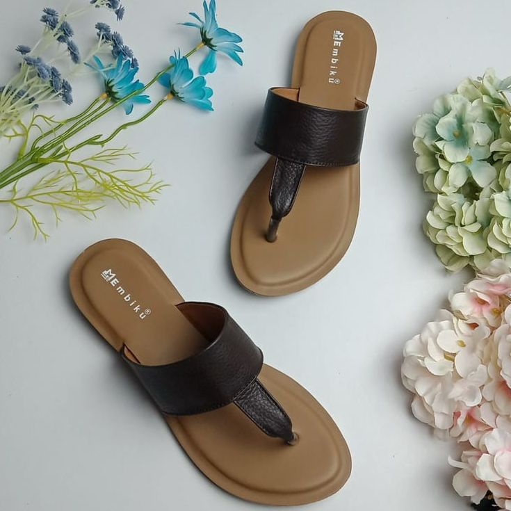 Sandal Flat Jepit Jeruk Papirut A03