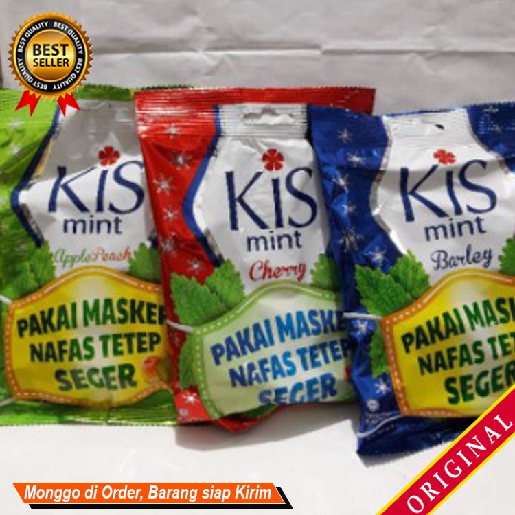 

Permen Penghilang Bau Mulut penyegar nafas Cegah Batuk Gatal Tenggorokan ~ KIS Mint 125g